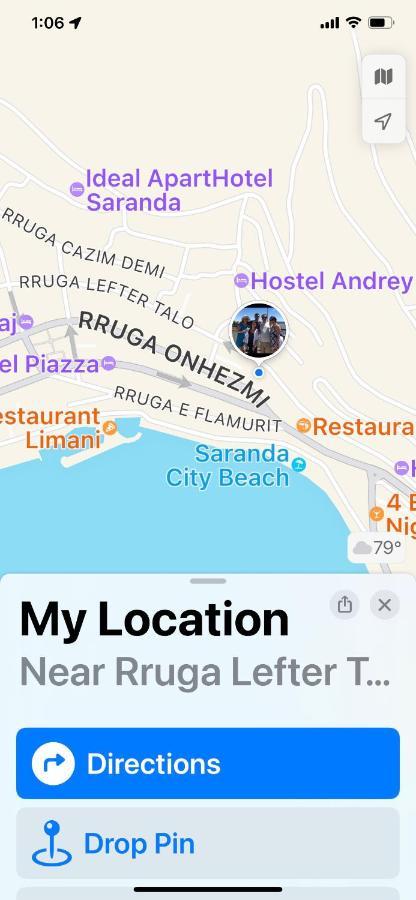 Vila Xhani Apartman Saranda Kültér fotó